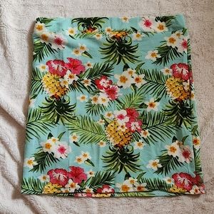 Doublju Women's Stretch Knit Bodycon Mini Skirt